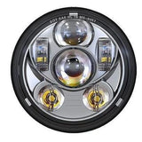 Universal 5.75" Motorcycle Headlight (10-20208/10-20207)-Driving Light-Speed Demon-10-20207-Dirty Diesel Customs