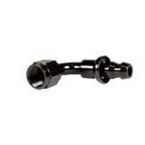 Universal 6" 90 Deg. To Hose Barb Black (FPE-PL-90-06)-Adapters-Fleece Performance-Dirty Diesel Customs