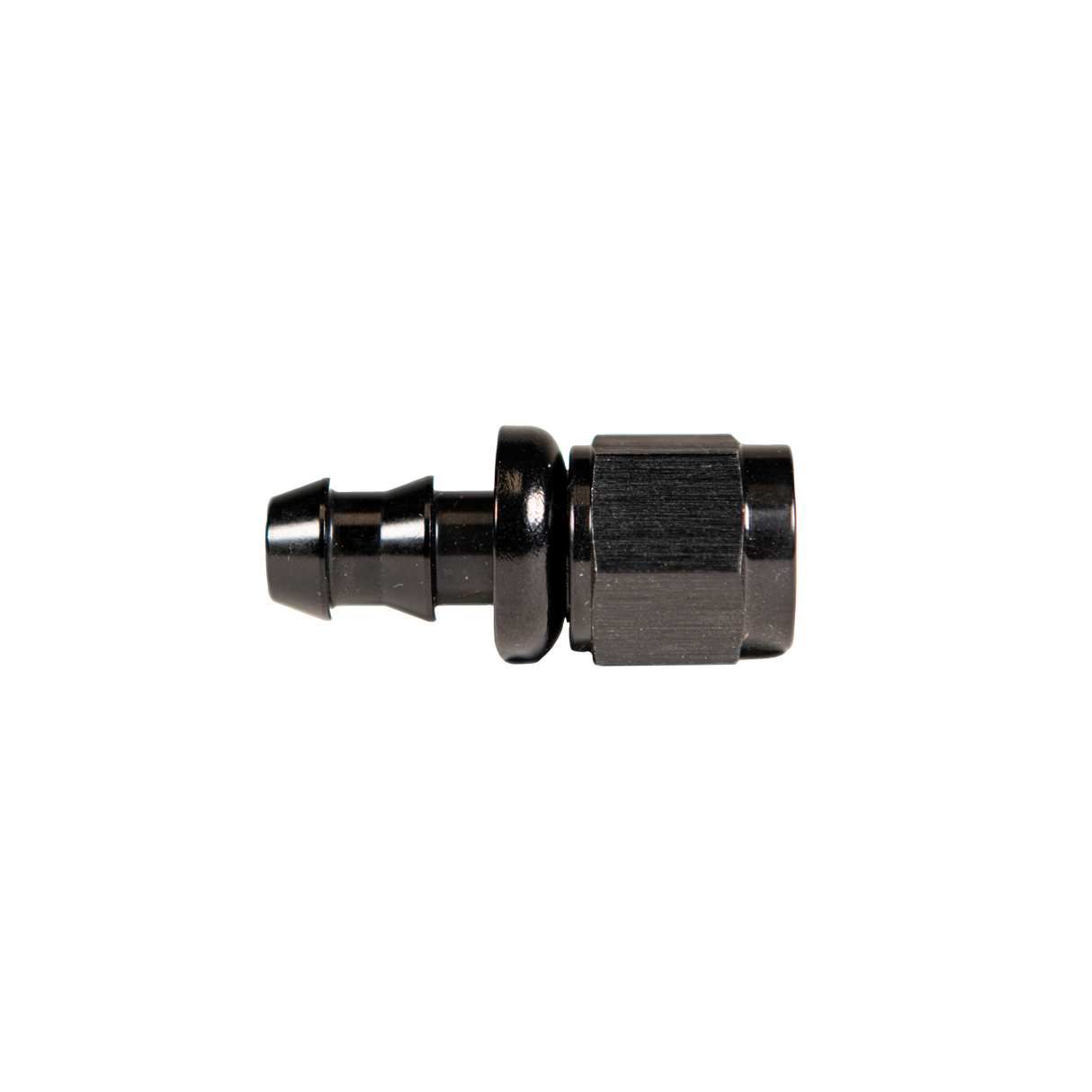 Universal 6" Straight to Hose Barb Black (FPE-PL-00-06)-Hoses-Fleece Performance-Dirty Diesel Customs