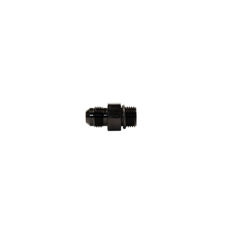 Universal -6 to 9/16"-18 Straight Male Black w/ O-Ring (FPE-APT-916-06)-Adapters-Fleece Performance-Dirty Diesel Customs