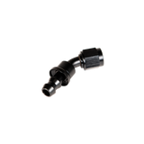 Universal 8" 45 Deg To Hose Barb Black (FPE-PL-45-08)-Adapters-Fleece Performance-Dirty Diesel Customs