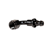 Universal 8" 90 Deg. To Hose Barb Black (FPE-PL-90-08)-Adapters-Fleece Performance-Dirty Diesel Customs