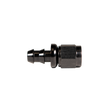 Universal 8" Straight To Hose Barb Black (FPE-PL-00-08)-Adapters-Fleece Performance-Dirty Diesel Customs
