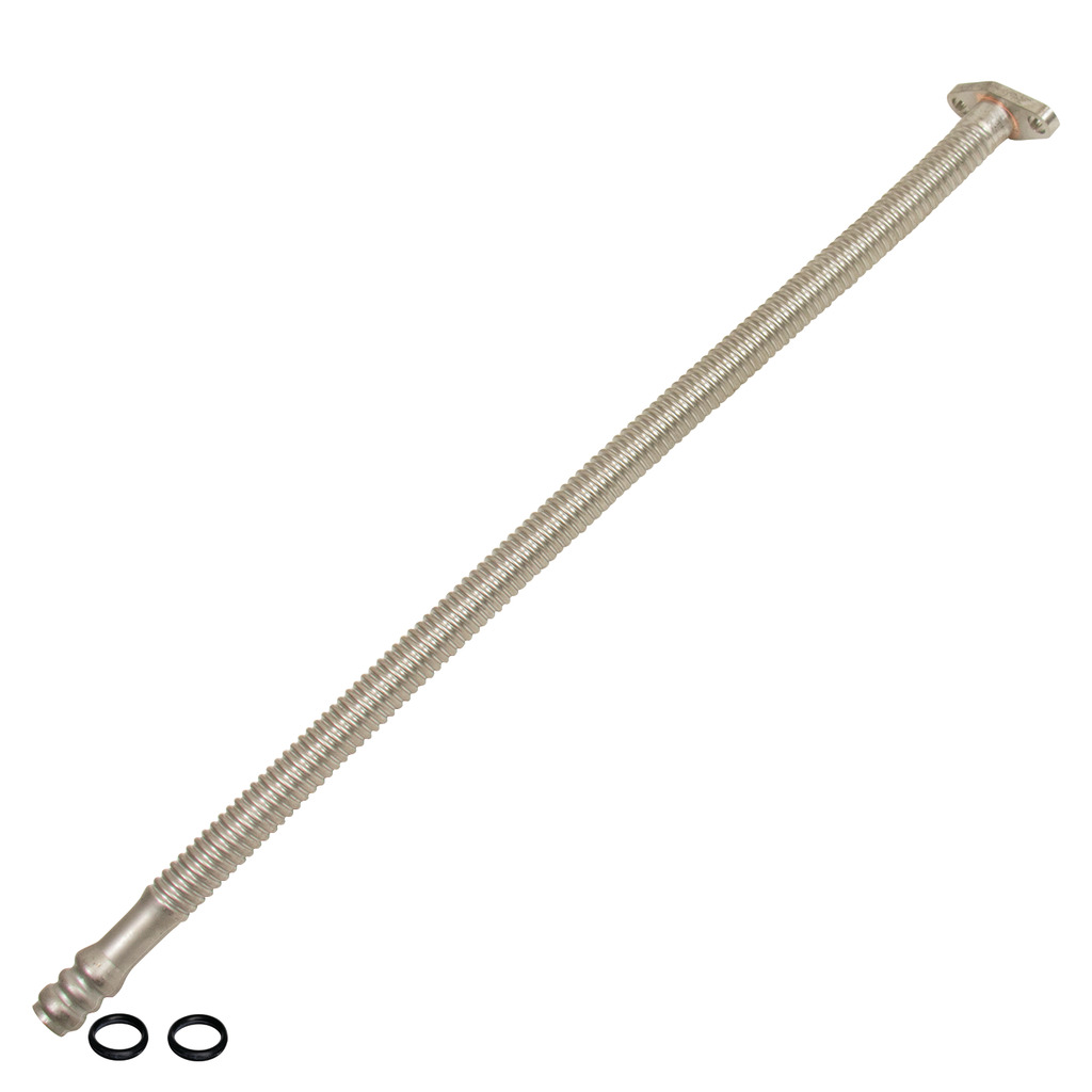Universal BD 23-inch Flexible Turbo Oil Return Line (1453106)-Oil Drain-BD Diesel-Dirty Diesel Customs