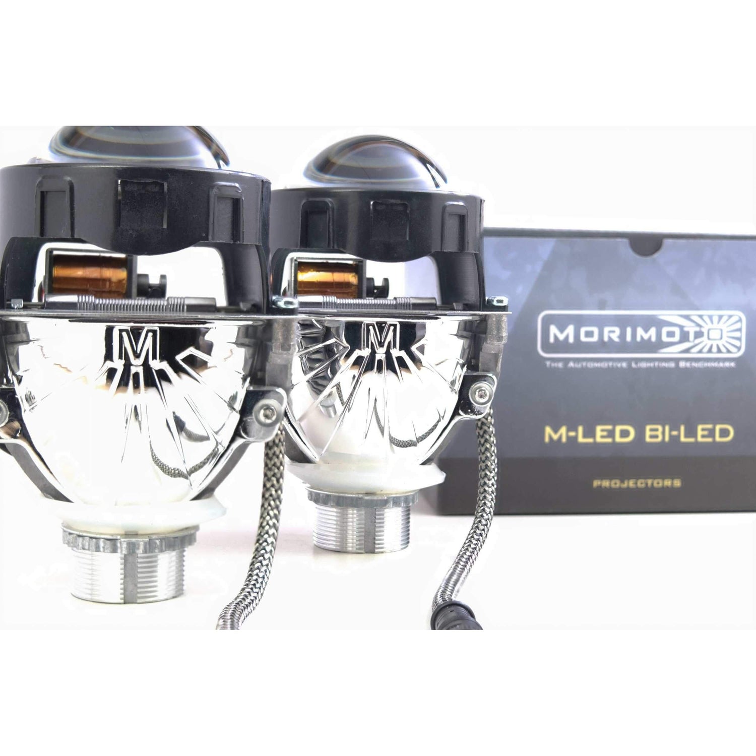 Universal Bi-LED LHD Projectors (PR350)-Projectors-Morimoto-Dirty Diesel Customs