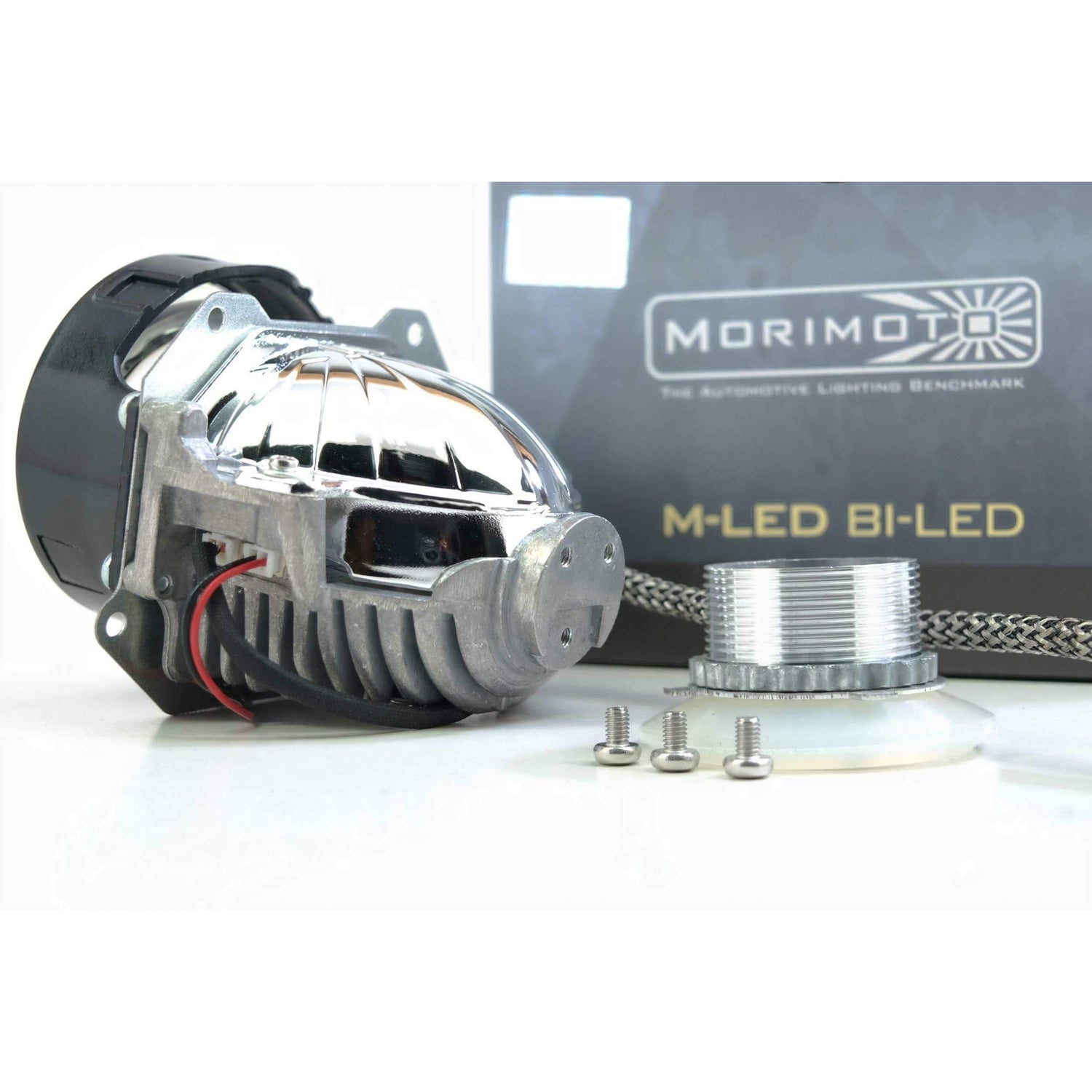 Universal Bi-LED LHD Projectors (PR350)-Projectors-Morimoto-Dirty Diesel Customs