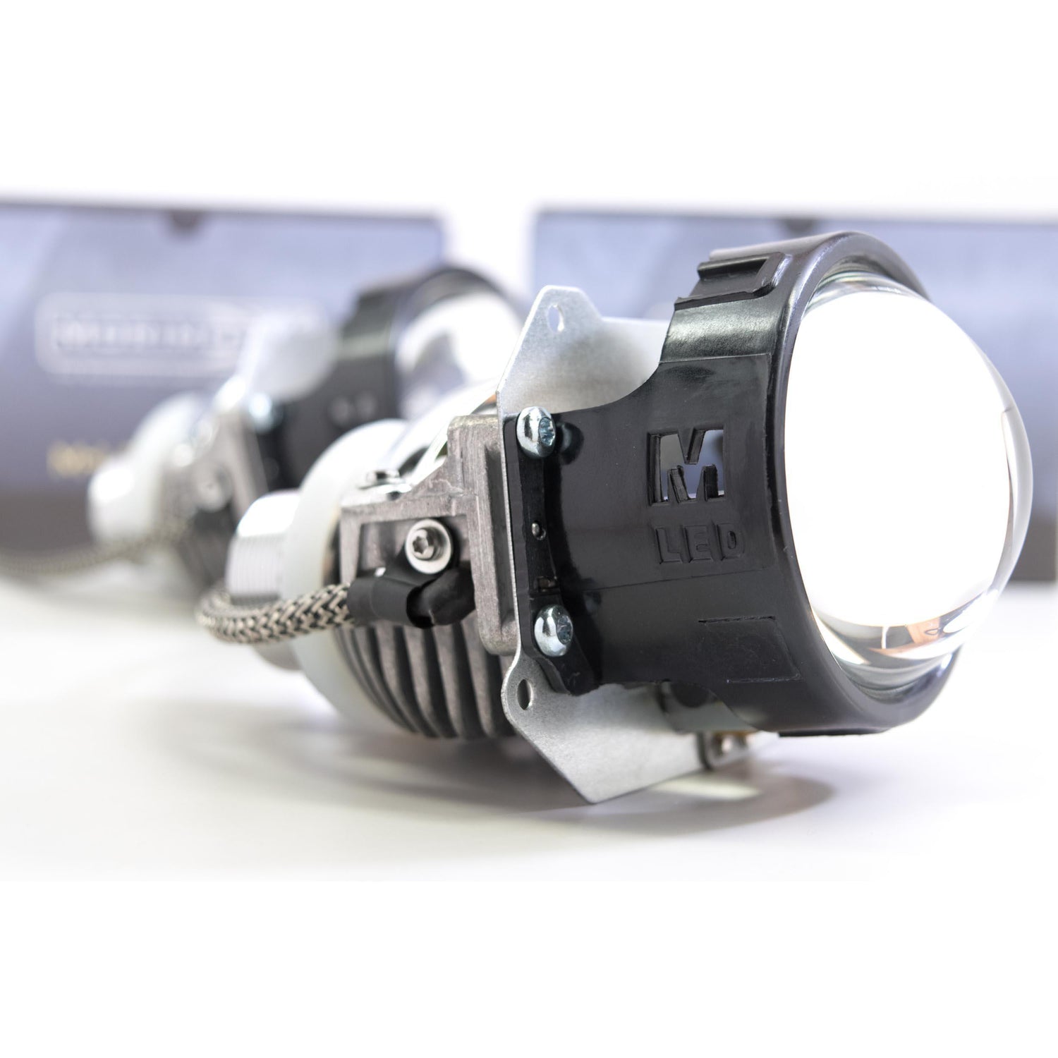 Universal Bi-LED RHD Projectors (PR351)-Projectors-Morimoto-Dirty Diesel Customs