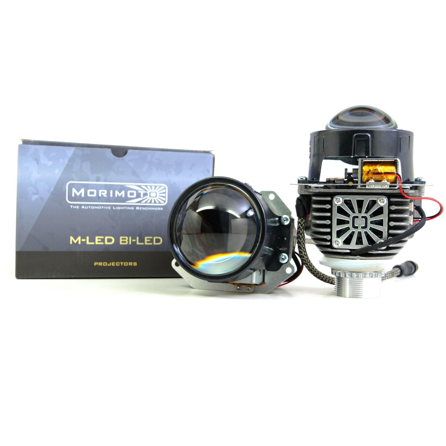 Universal Bi-LED RHD Projectors (PR351)-Projectors-Morimoto-Dirty Diesel Customs