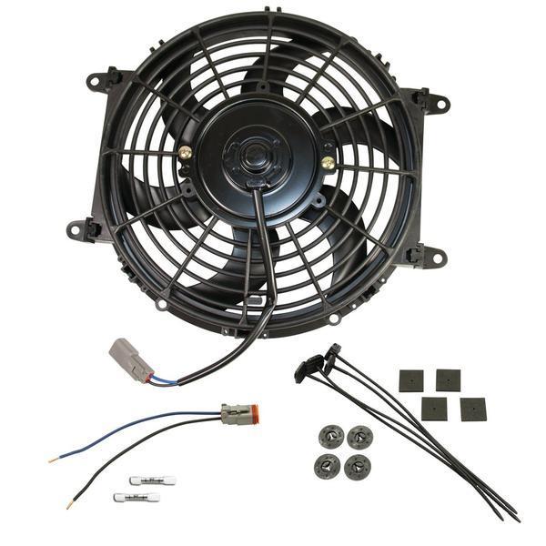 Universal Electric Cooling Fan Kit - 80-watt 10-inch 800 CFM (1030607)-Electric Fan-BD Diesel-1030607-Dirty Diesel Customs