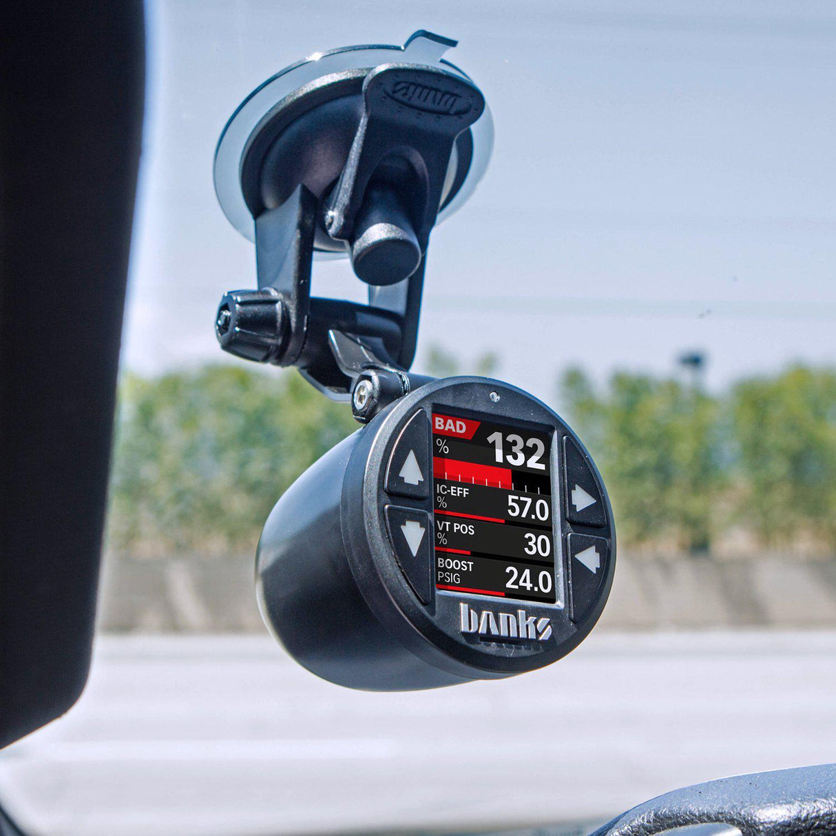Universal Gauge Pod Suction Mounts (63341)-Gauge Pod-Banks Power-Dirty Diesel Customs