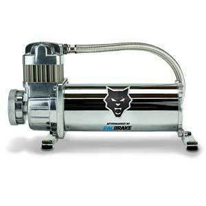 Universal HP425 Series 12V Air Compressor w/ Braided Hose (HP10300)-Air Compressor-PACBRAKE-HP10300-Dirty Diesel Customs
