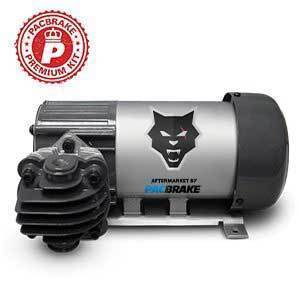 Universal HP625 HD 12V Horizontal Air Compressor Kit w/ Unloader Block & Harness (HP10628)-Air Compressor-PACBRAKE-Dirty Diesel Customs