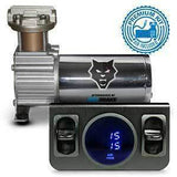 Universal Independent Paddle Valve In-Cab Control Kit w/ Digital Gauge & Compressor (HP10256)-In-Cab Control Kit-PACBRAKE-Dirty Diesel Customs