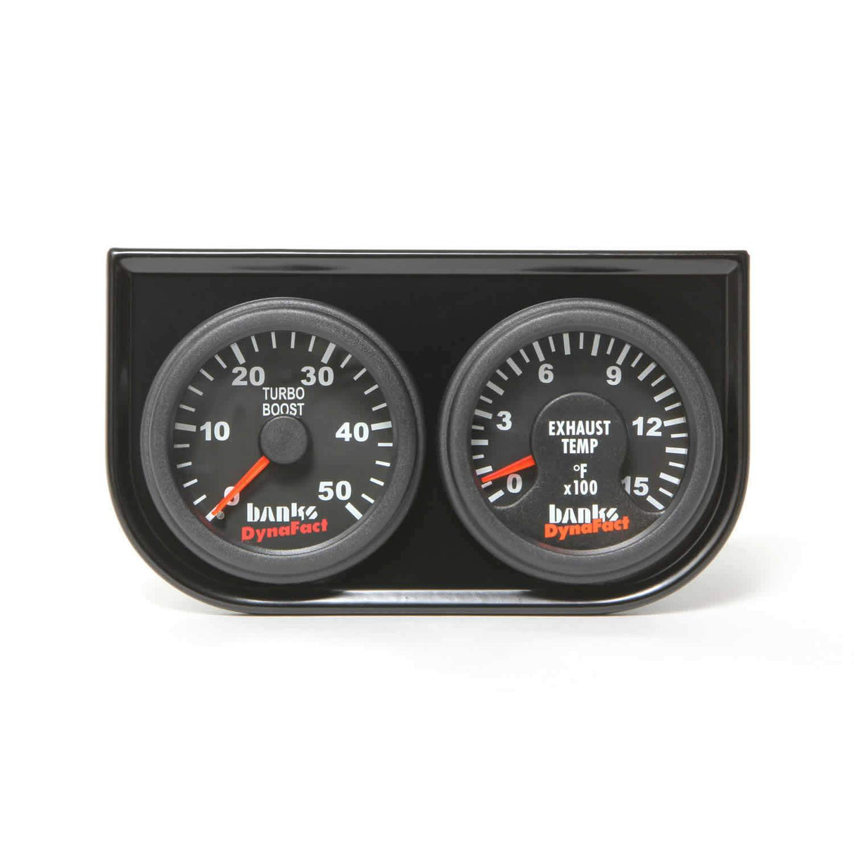 Universal Instrument Assembly Pyrometer & Boost Gauge Kit (64212)-Gauge Kit-Banks Power-64212-Dirty Diesel Customs
