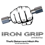 Universal Iron Grip Anti-Rattle Hitch Pin For Solid Shank (GH-021)-Towing Accessories-Gen-Y Hitch-Dirty Diesel Customs
