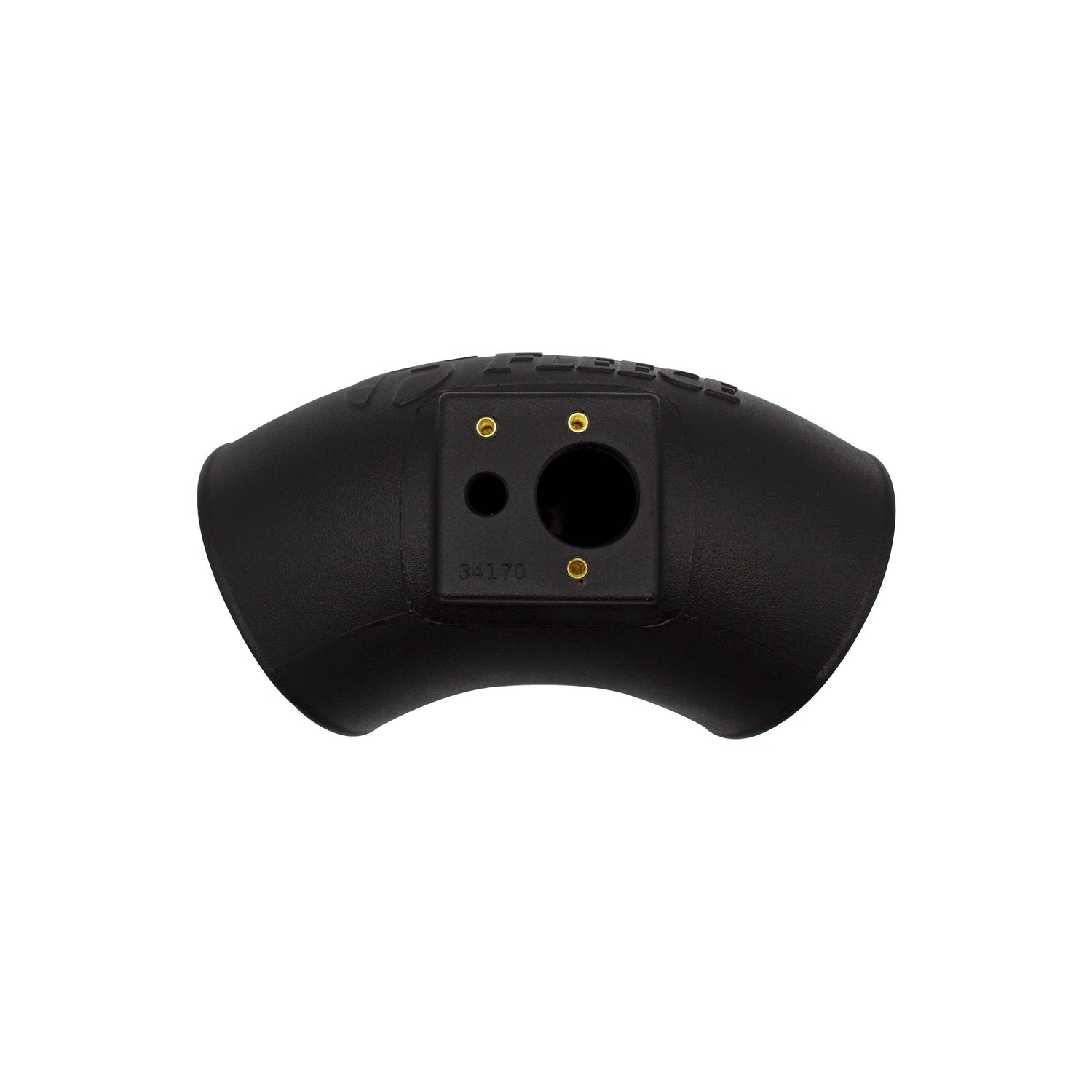 Universal Molded Plastic 5" Intake Manifold Elbow w/Sensor Mounts. (FPE-UNV-INTAKE-SENS-5)-Intake Elbows-Fleece Performance-Dirty Diesel Customs