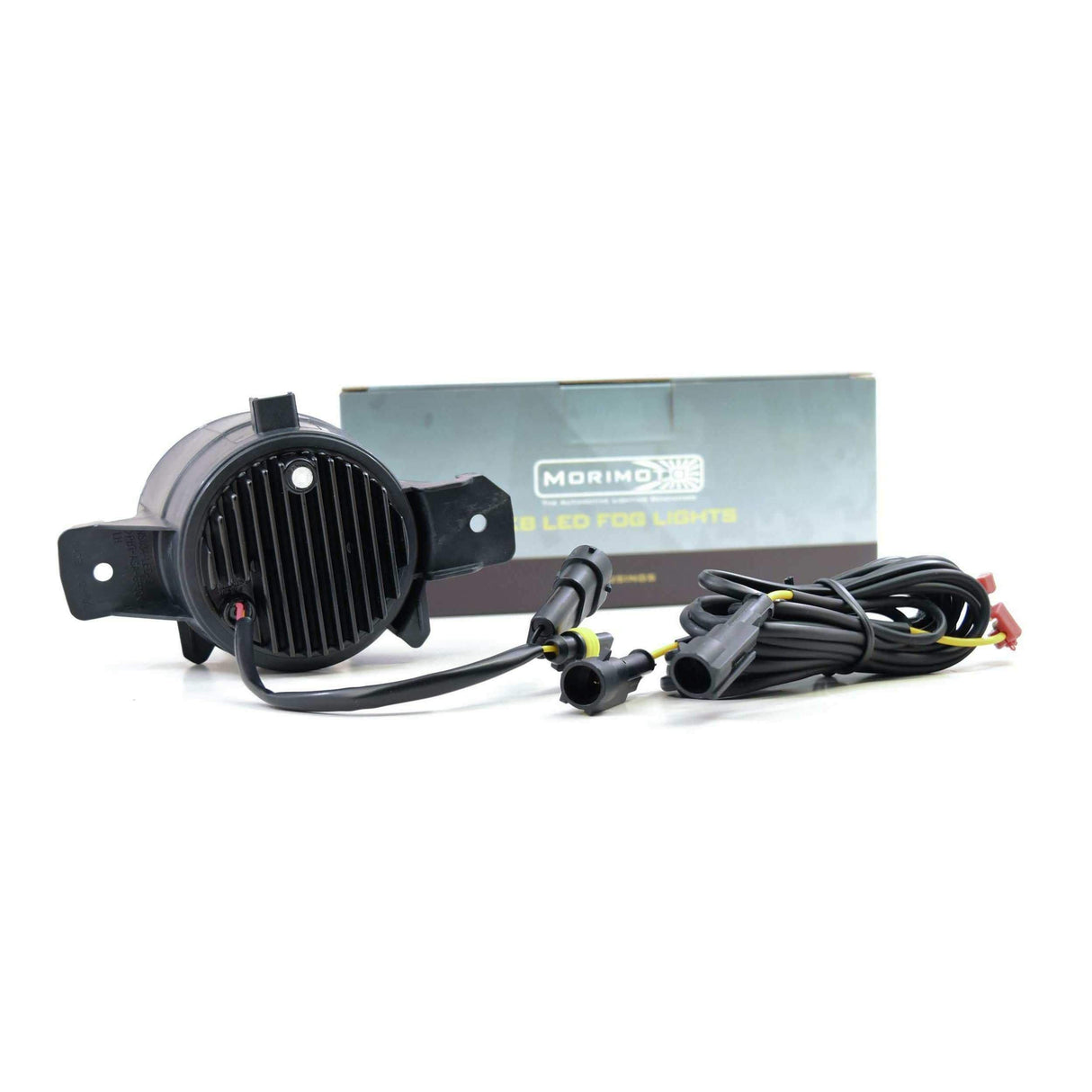 Universal Nissan XB LED Black Fog Lights (LF190)-Fog Lights-Morimoto-Dirty Diesel Customs