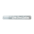 Universal Powered By Dirty Engine Placard-Dress Up-Dirty Diesel Customs-Dirty Diesel Customs