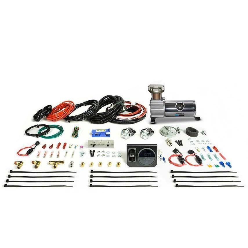 Universal Simultaneous Paddle Valve In-Cab Control Kit w/ Digital Gauge (HP10231)-In-Cab Control Kit-PACBRAKE-HP10231-Dirty Diesel Customs