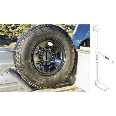 Universal Spare Tire Buddy (9901330)-Tire Mounts-Titan Tanks-Dirty Diesel Customs