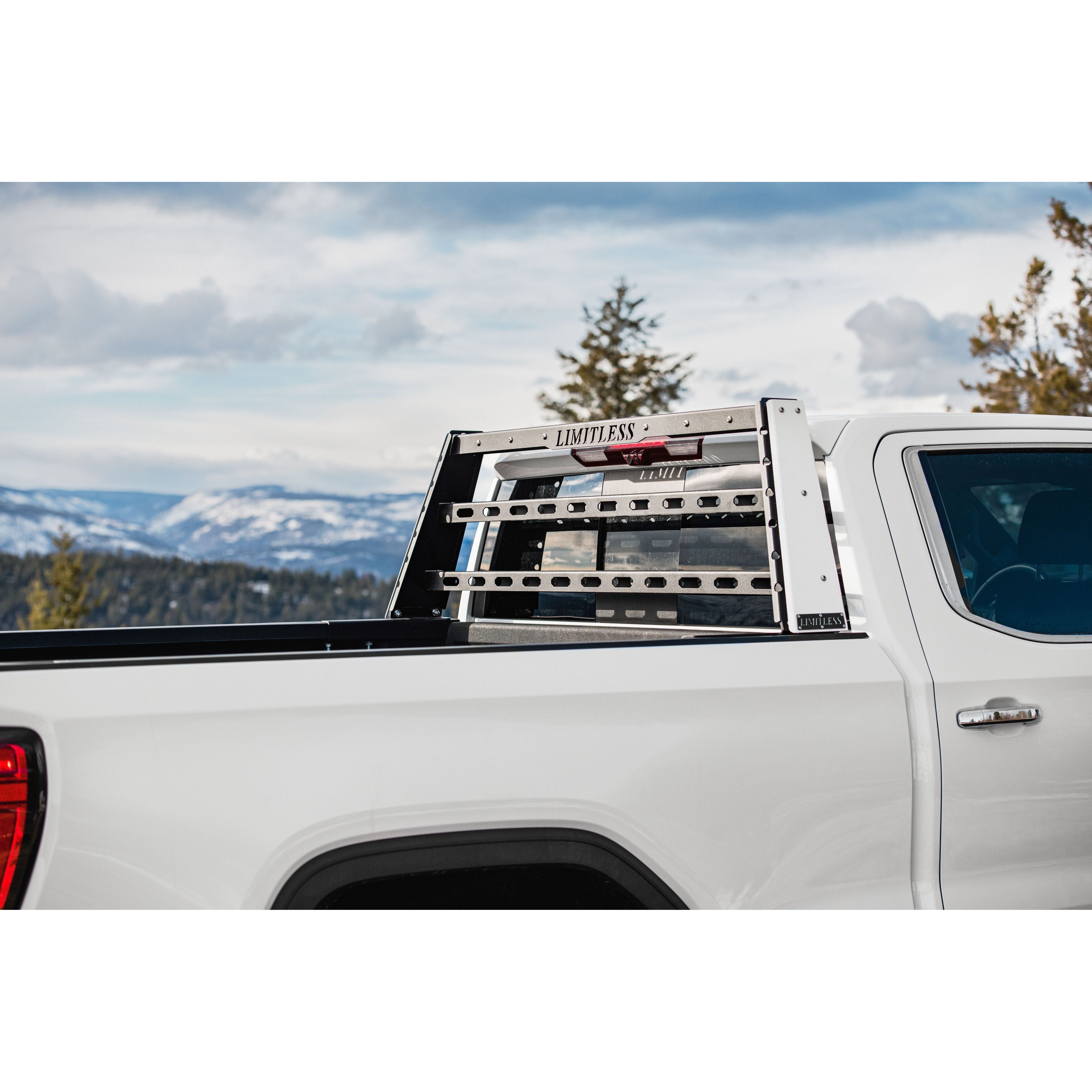 Universal Standalone Headache Rack (LIM-U-SHR)-Headache Rack-Limitless-Dirty Diesel Customs