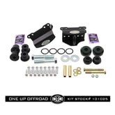 Universal Traction Bar Hardware Kit (101025)-Traction Bar Mounting Kits-One Up Offroad-101025-Dirty Diesel Customs
