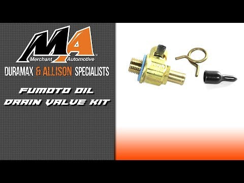 2001-2016 Duramax Fumoto Oil Drain Valve Kit (10009)